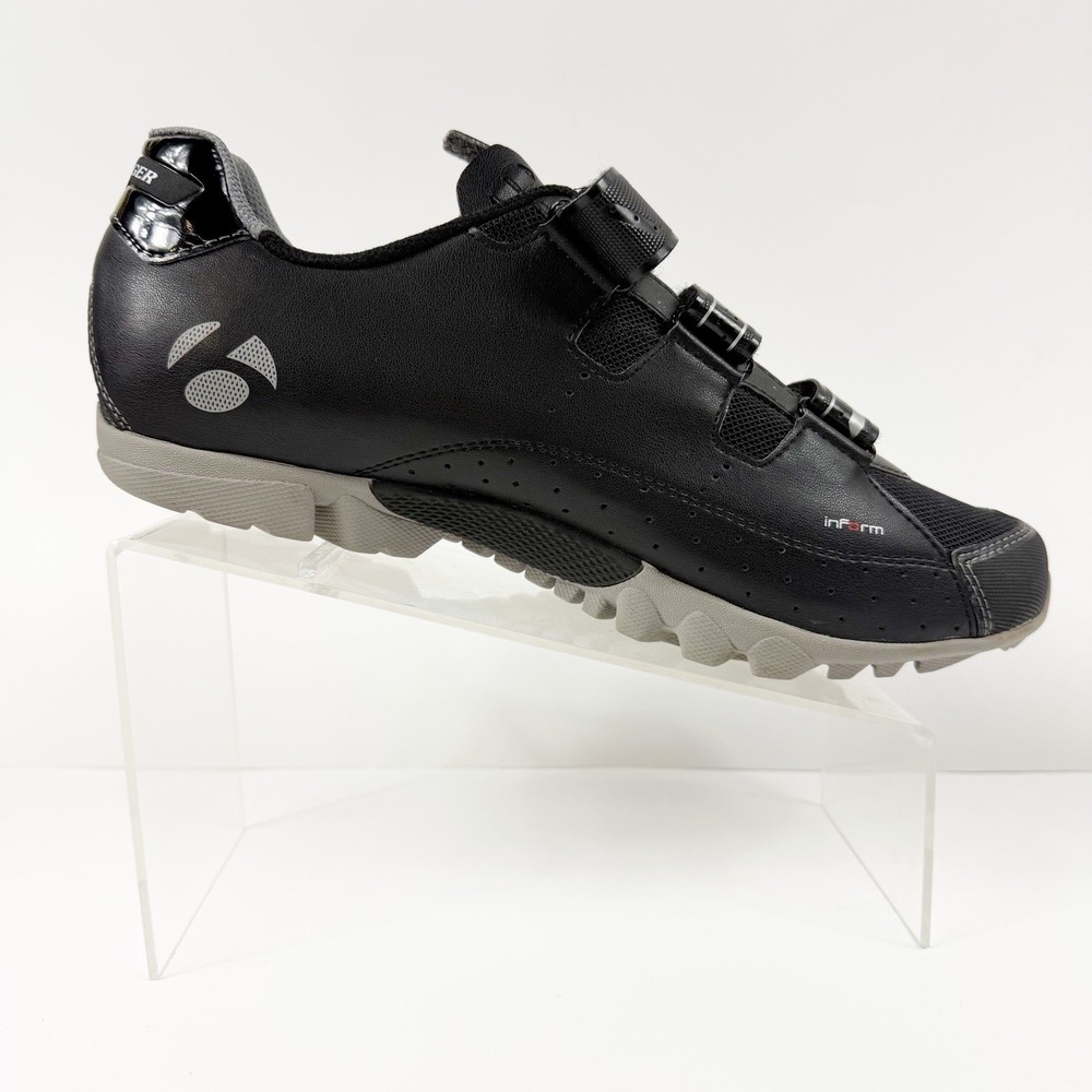 Bontrager Evoke Mountain Bike Shoes Mens Size 45/12 Black SPD Cleats MTB Cycling - Picture 6 of 8